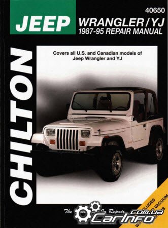 Jeep Wrangler YJ 1987-1995 Chilton Repair Manual