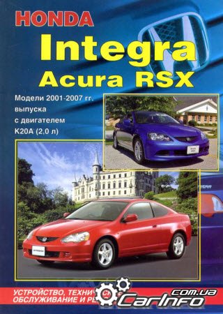 ACURA RSX, HONDA INTEGRA 2001-2007     
