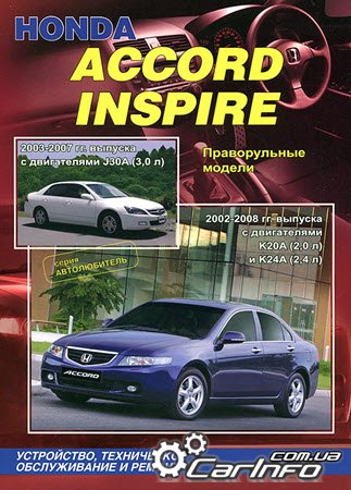 HONDA ACCORD / INSPIRE 2002-2008     