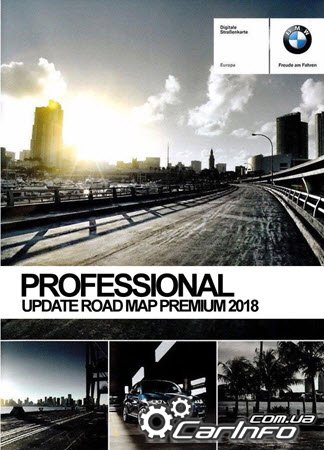 BMW Road Map Europe East PREMIUM 1/2018 3xUSB    CIC