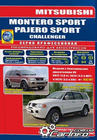  Mitsubishi Pajero Sport,  Mitsubishi Montero Sport,  Mitsubishi Challenger